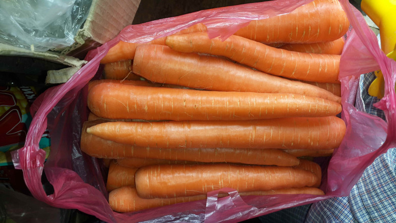 Вот такая морковь.